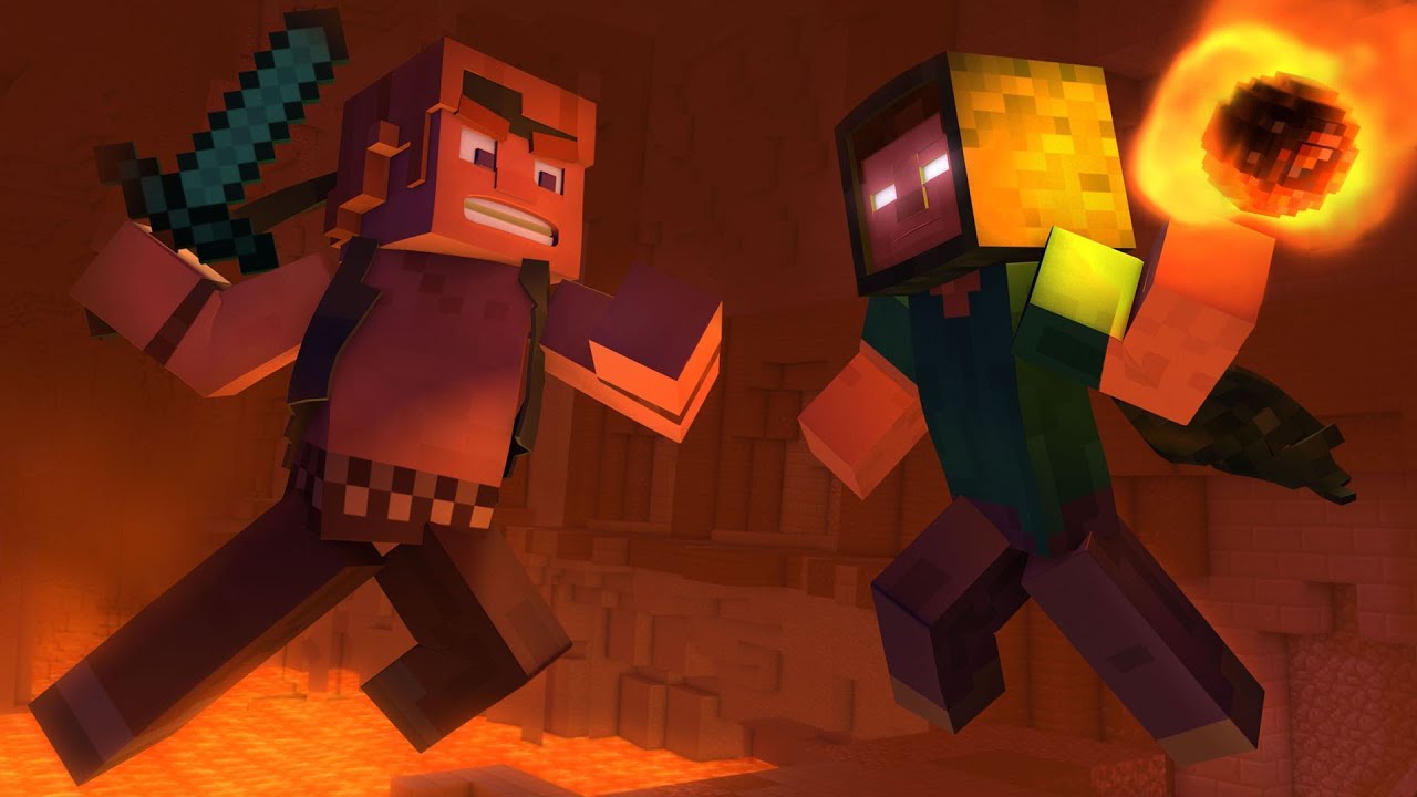 Take back the night (minecraft music video by CaptainSparklez)