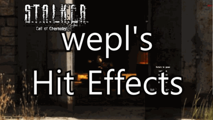 Wepl Bullet Impact Sounds