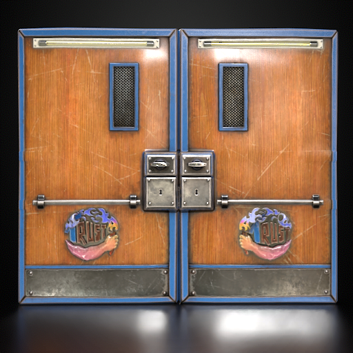 Trust in Rust Double Door