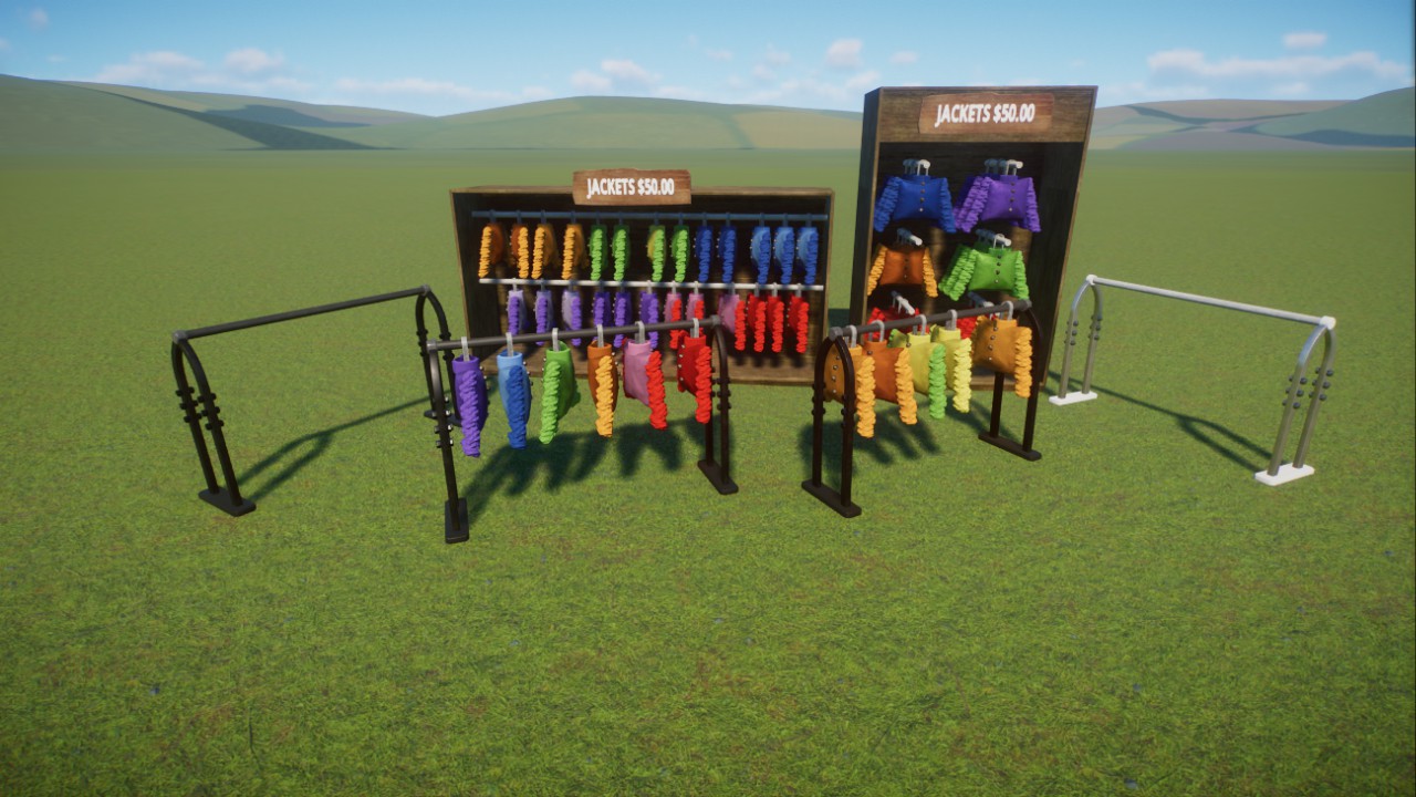 Clothing displays
