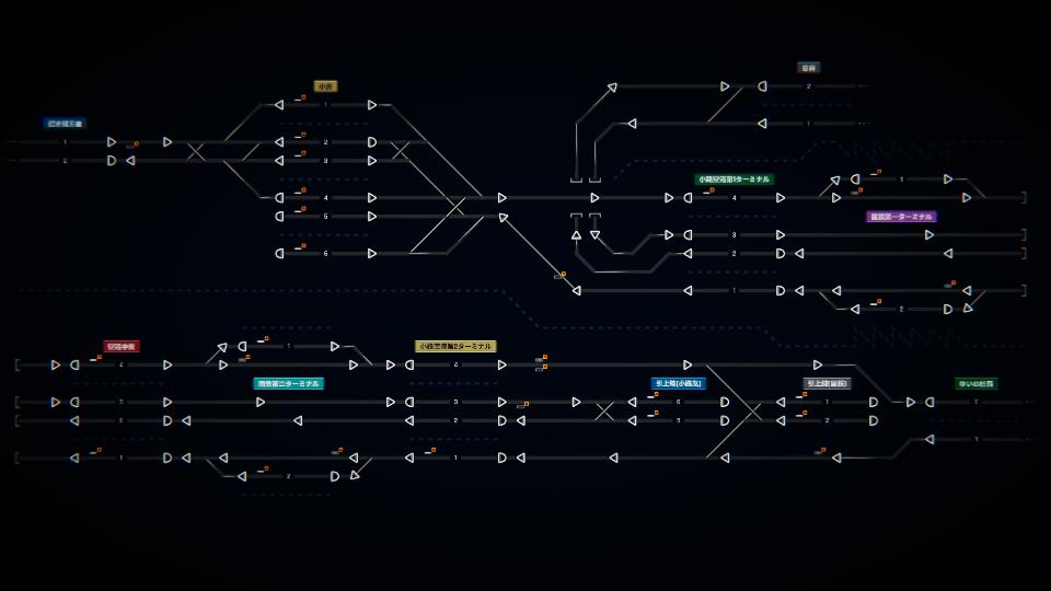 【架空鉄道】国鉄・小路急　小路空港付近