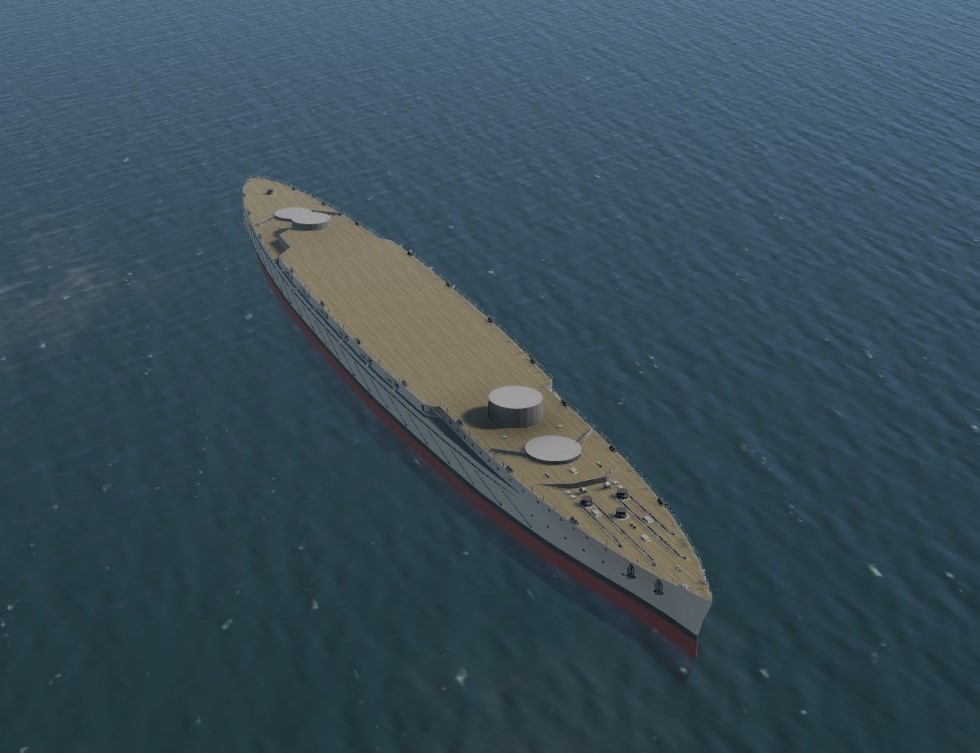 早期超无畏船体 WWⅠ BB Hull
