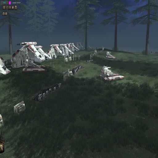 star wars forest clone battle