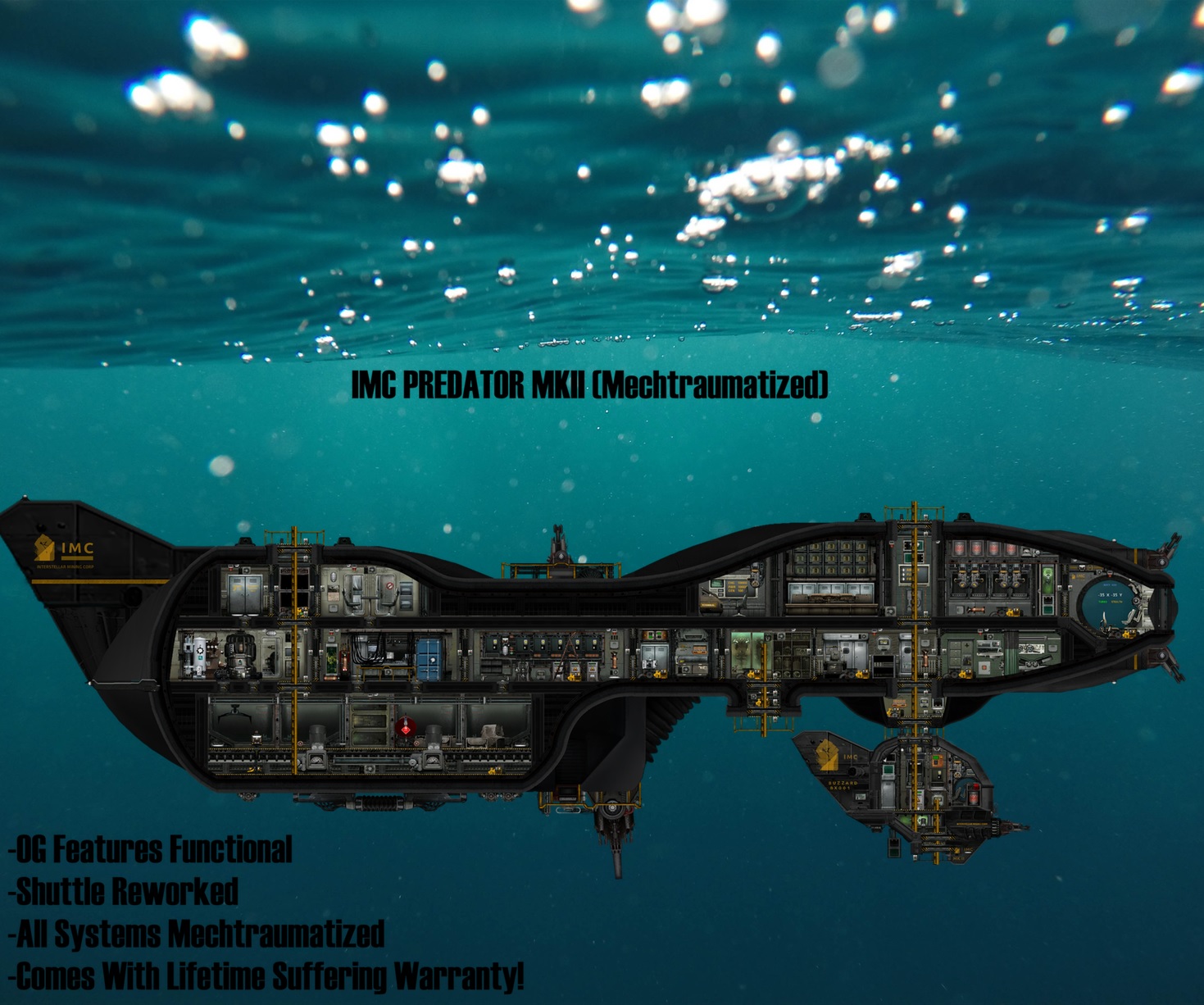IMC PREDATOR MkII (Mechtrauma) – Barotrauma Mod