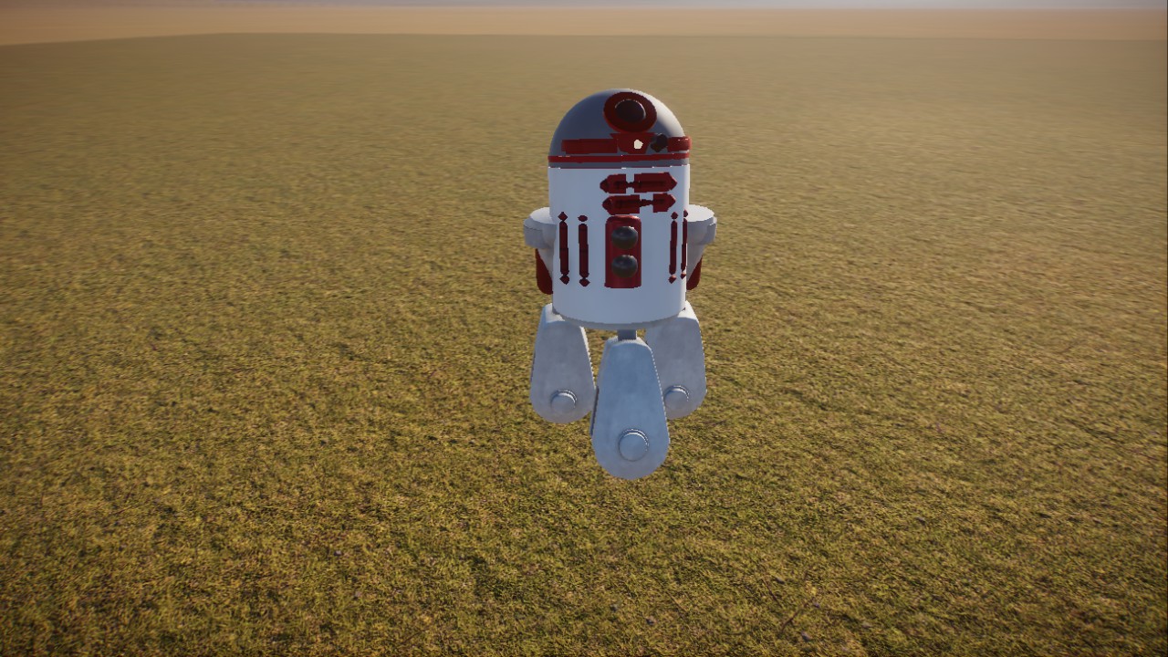 R2 Astro droid red