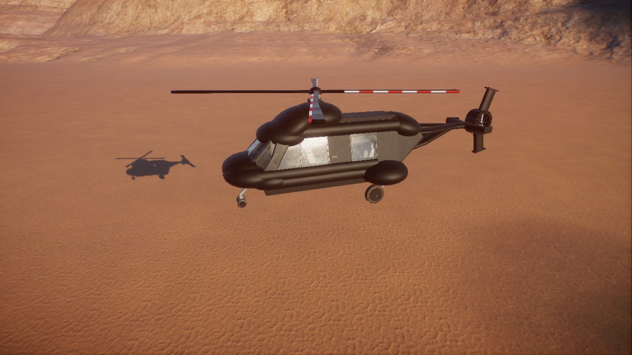 Helicopter black by marisimi