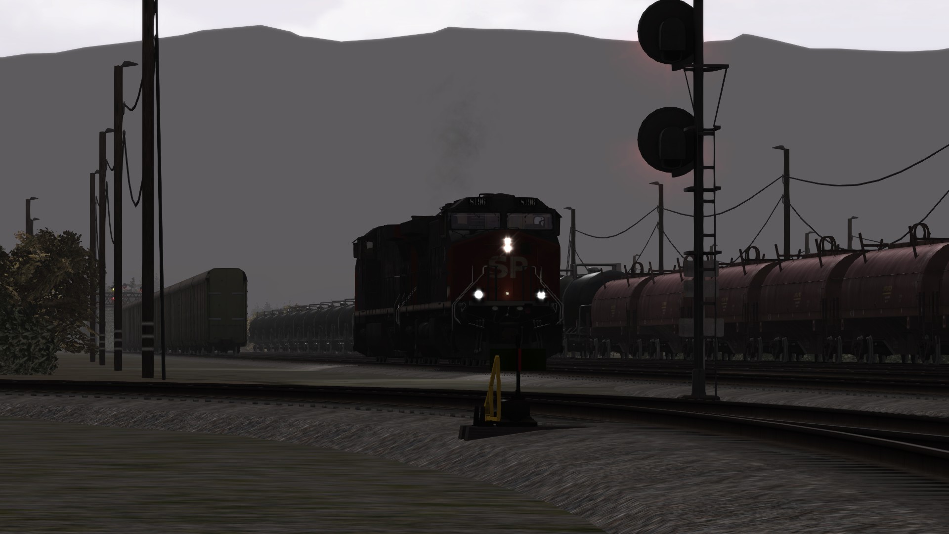 95 USA Family railway yard Donner Pass pacifique sud Truckee Part 1