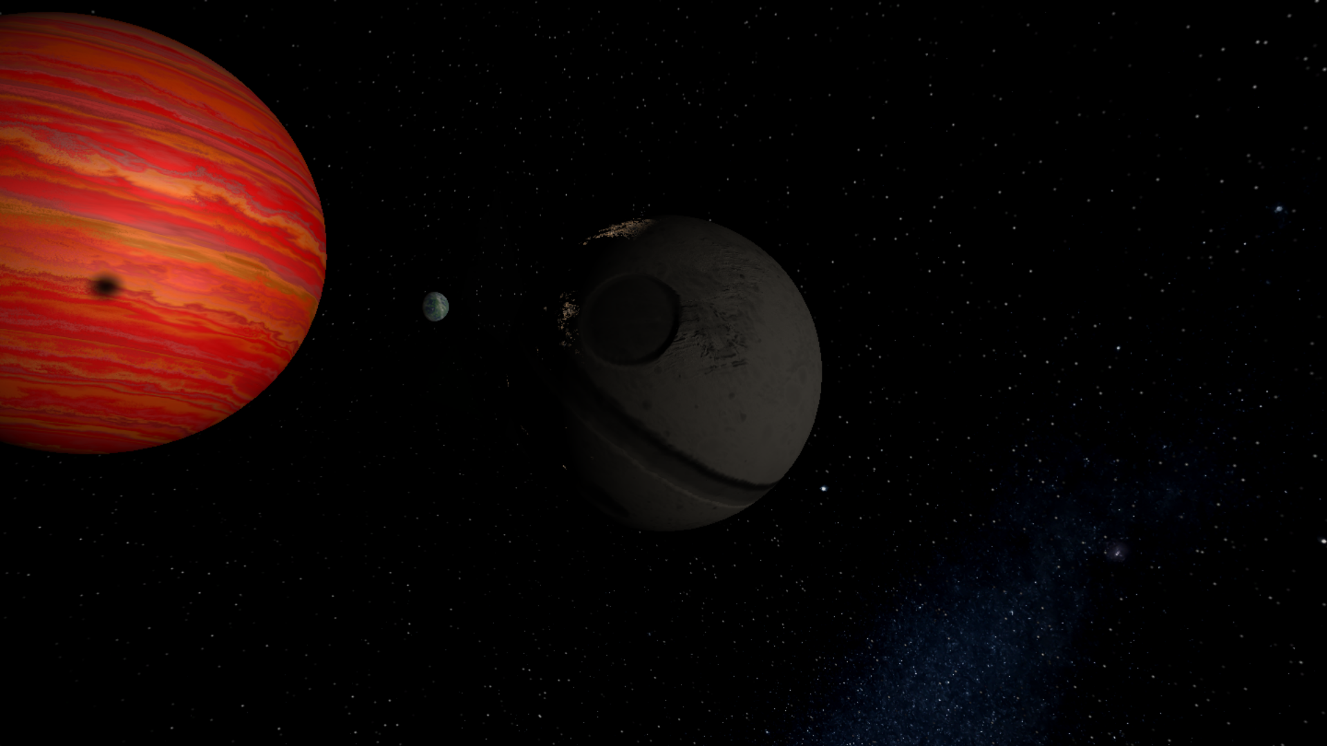 Yavin-4 from Star Wars  Episode IV (A New Hope)