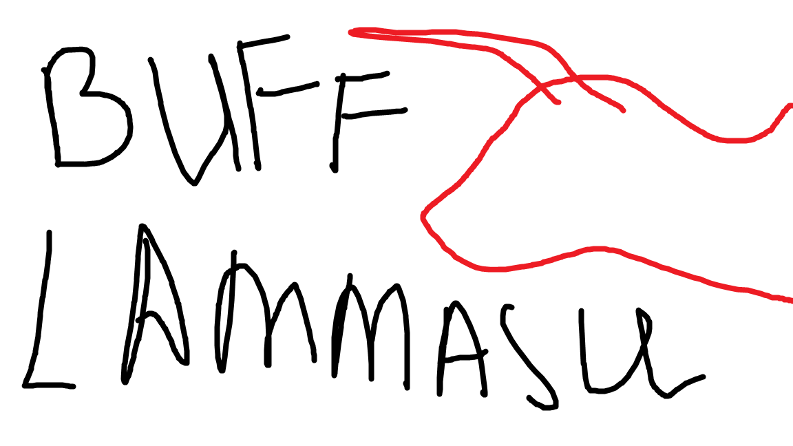 Lammasu buff small
