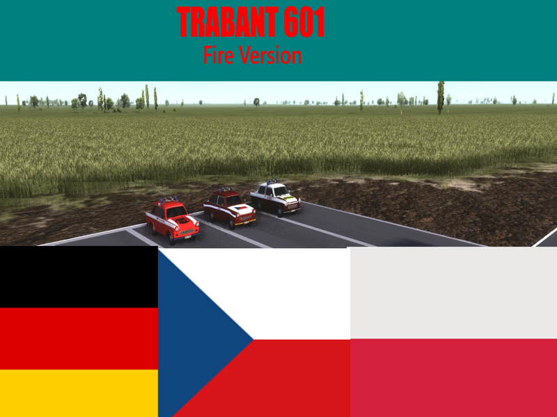 Ifa Trabant 601 Fire Version