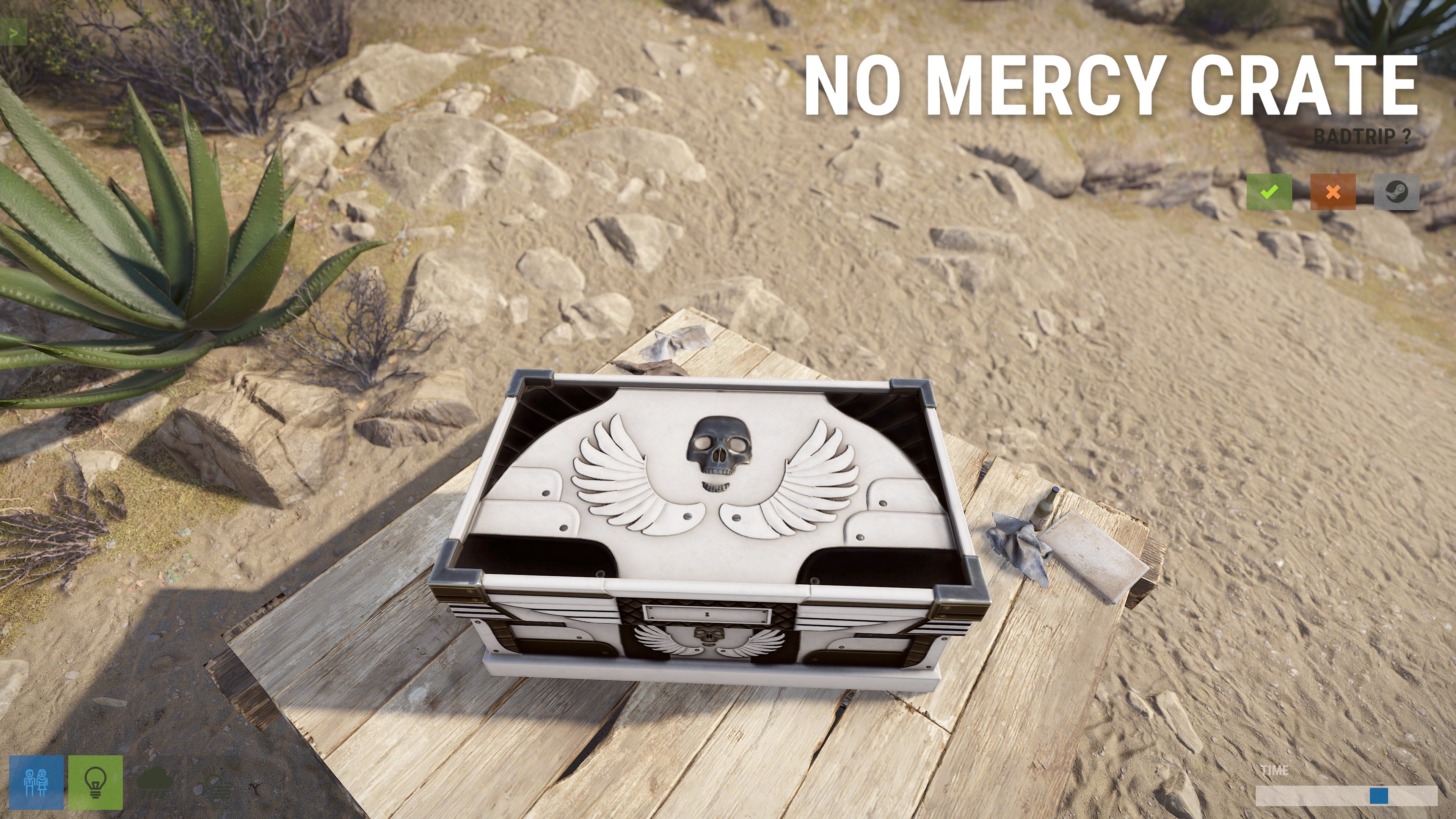 No Mercy Crate