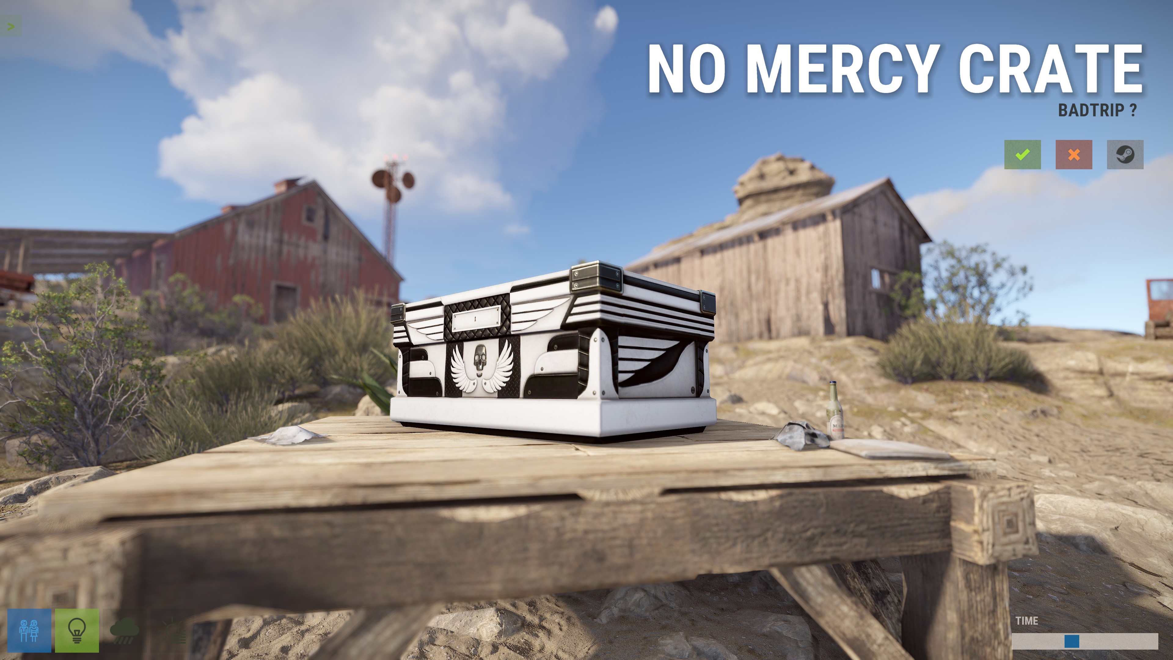 No Mercy Crate