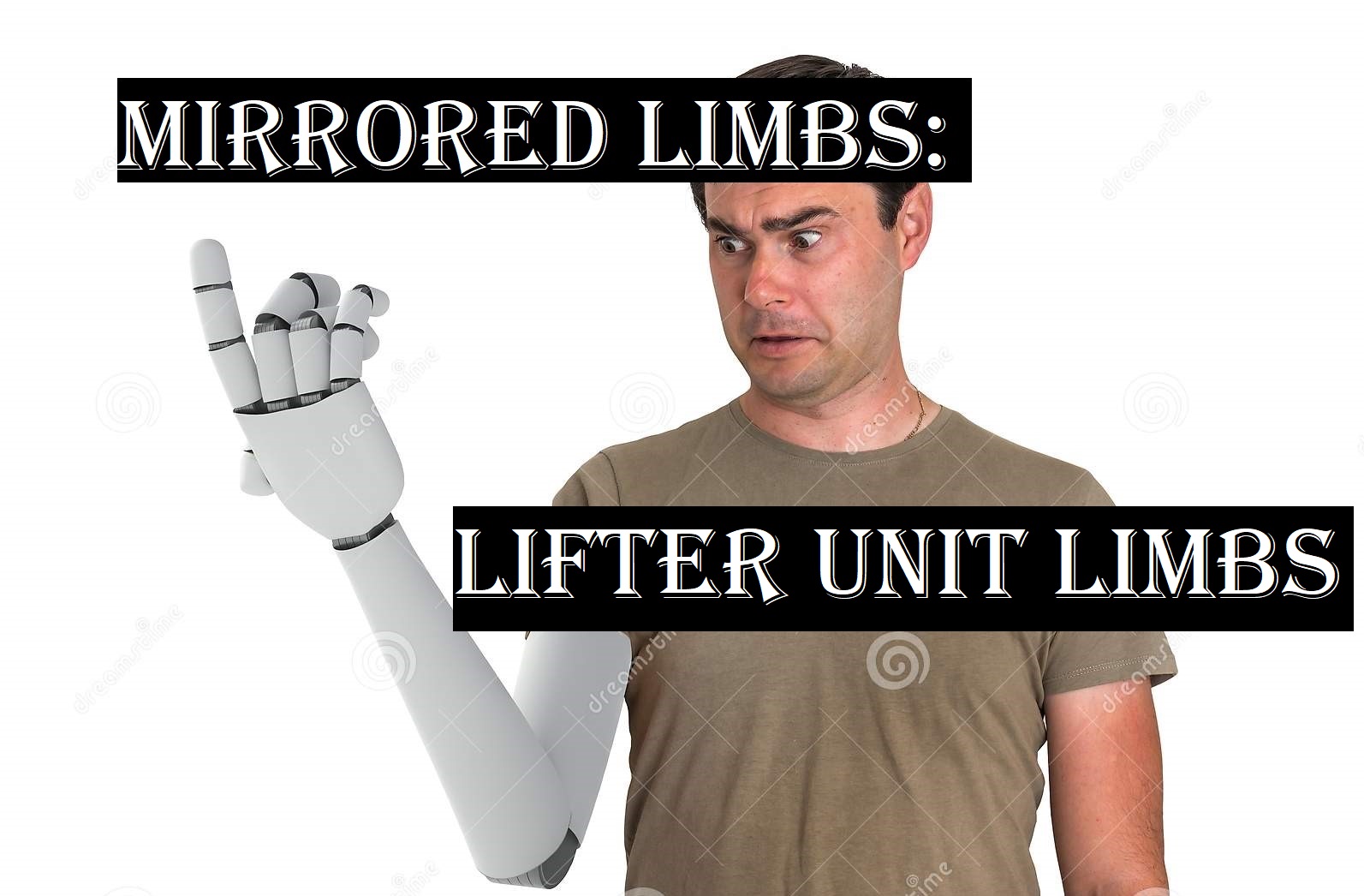 Mirrored Limbs - Lifter unit limbs (Crimper based limbs)