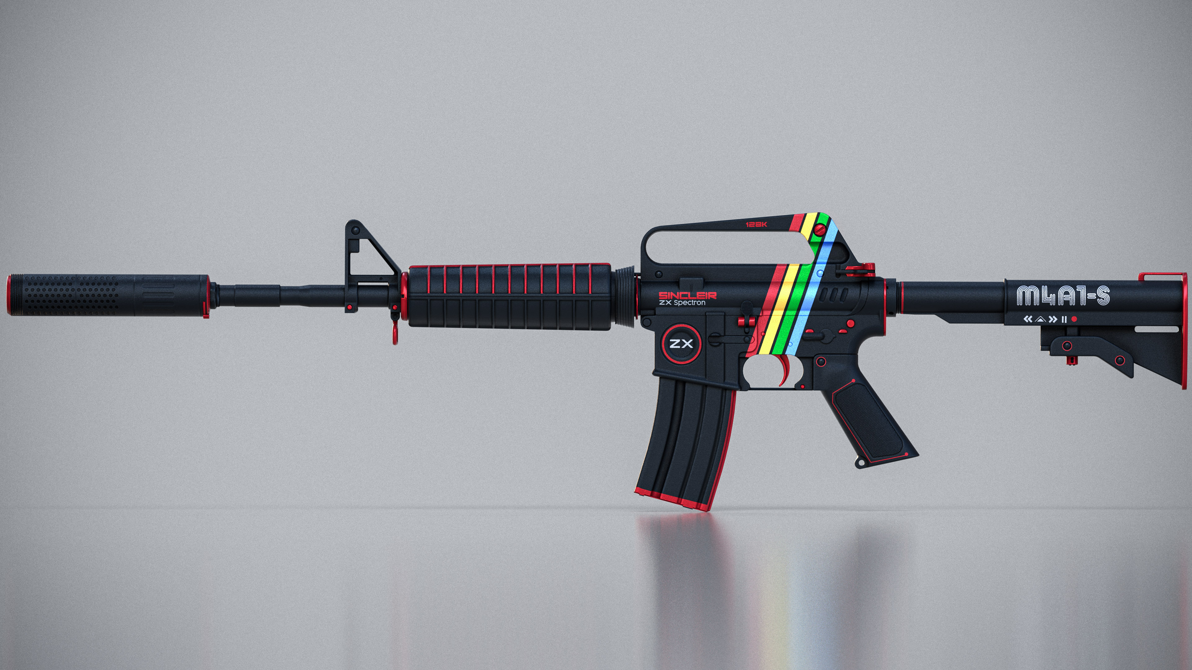 Steam Workshop::M4A1-S | ZX Spectron (CS2) Steam Workshop::M4A1-S | ZX Spectron (CS2)