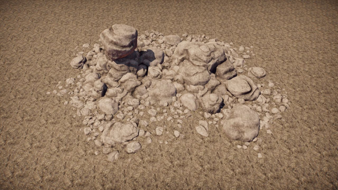 Rock formation 1 / Formación rocosa 1