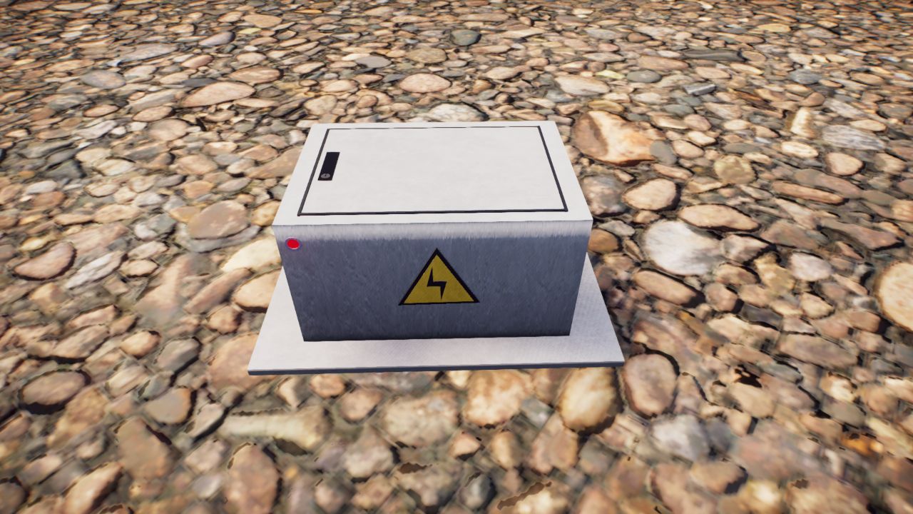 Small external fuse box / Caja de fusibles exterior pequeña