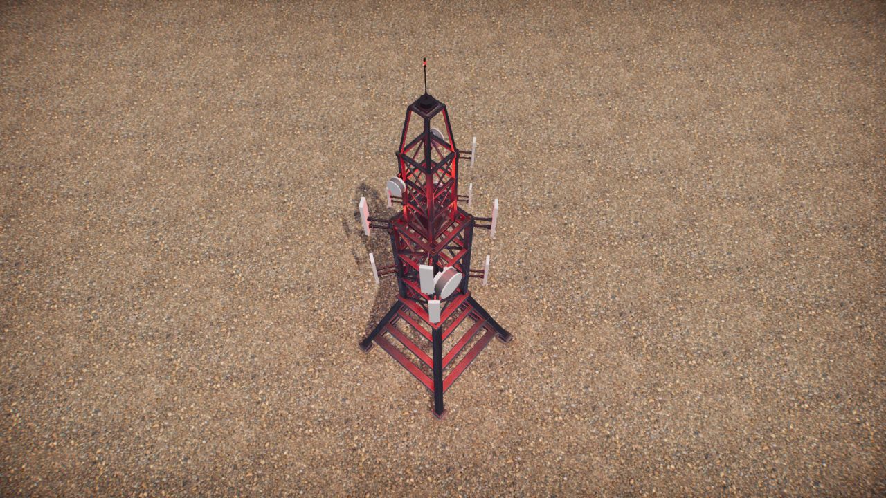 Communications antenna 1 / Antena de comunicaciones 1