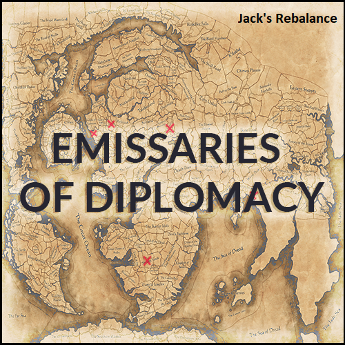 Emissaries of Diplomacy - Lower Diplomacy Bonus