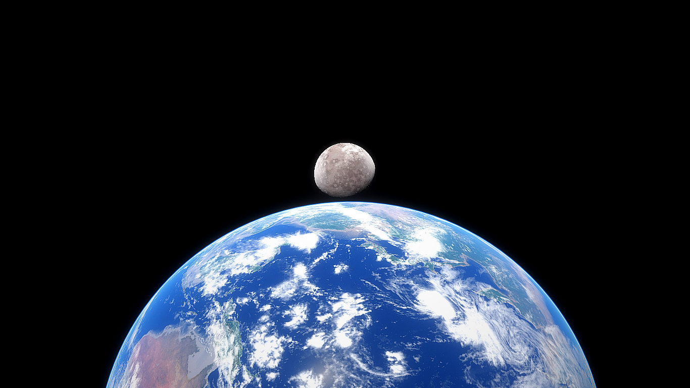 Earth Extra Moons