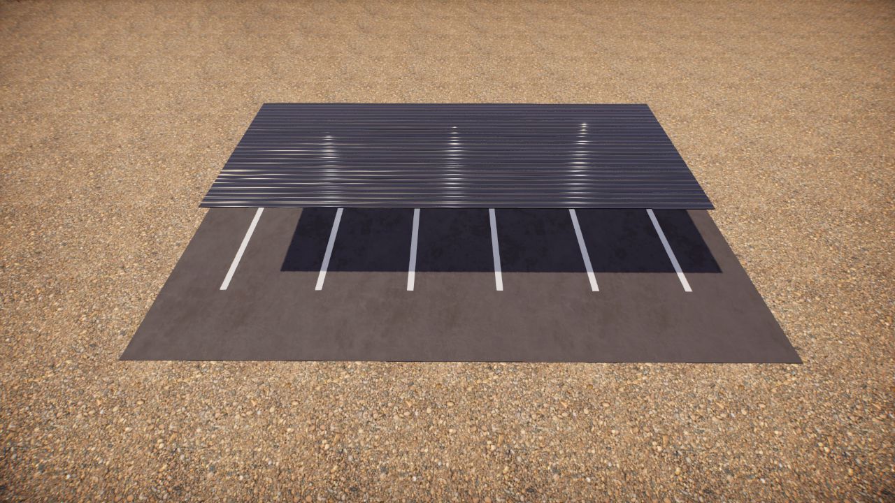 Small outdoor parking / Parking exterior pequeño