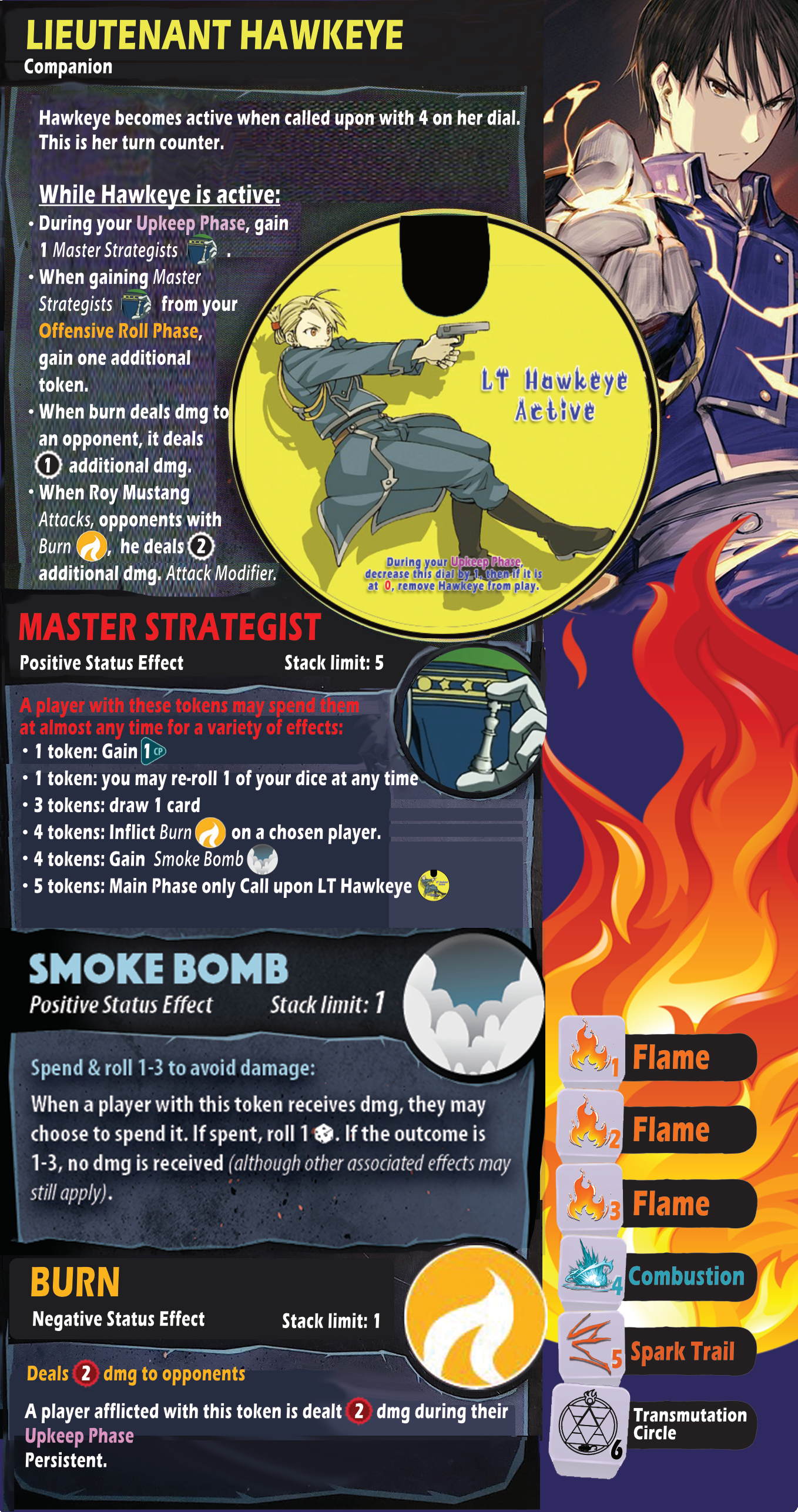 DT Hombebrew Roy Mustang Flame Alch: Finished, PnP ready