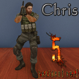 (Figure) RE5 - Chris Redfield (LIN)