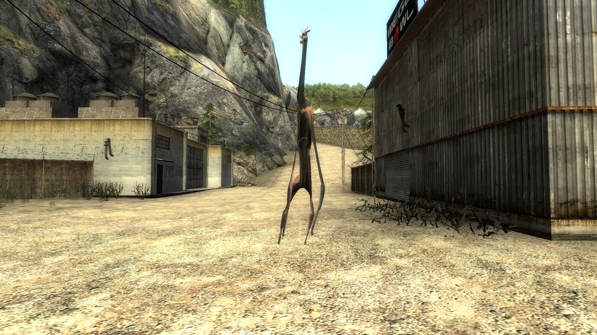 Goat simulator slender goat ragdoll (dupe)