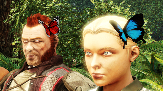 Butterfly Hairpins [Free drop/ bundle]