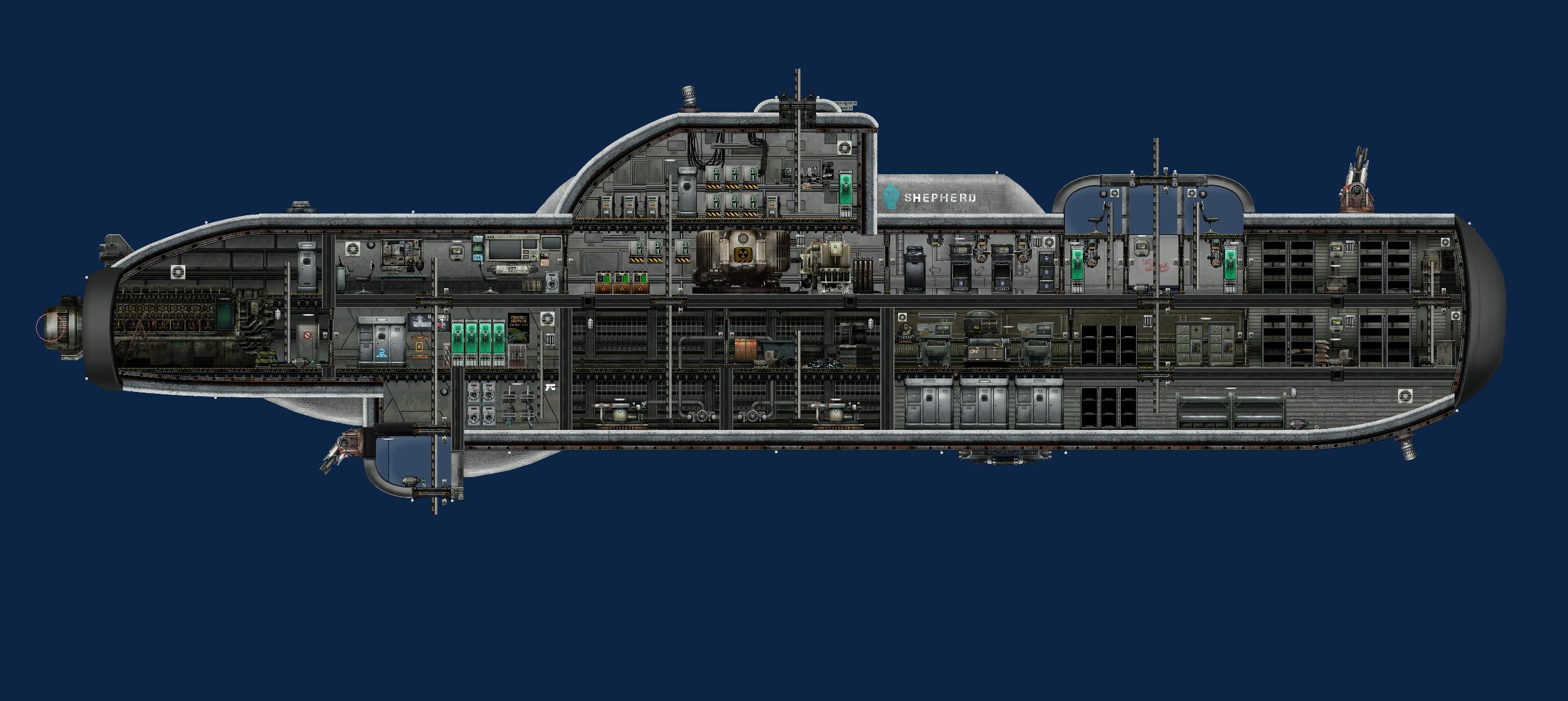 牧羊人号 ( T1cargo) – Barotrauma Mod
