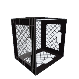 Milk Crate (Side)- Black