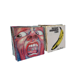 Vinyl Records (Standing Pairs)- V3
