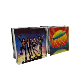 Vinyl Records (Standing Pairs)- V7
