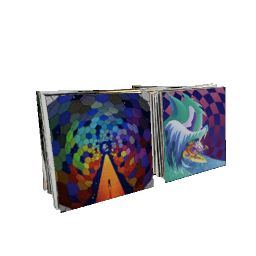 Vinyl Records (Standing Pairs)- V9
