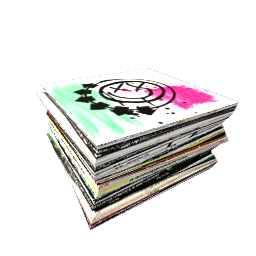 Vinyl Records (Stacked)- V1