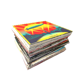 Vinyl Records (Stacked)- V6