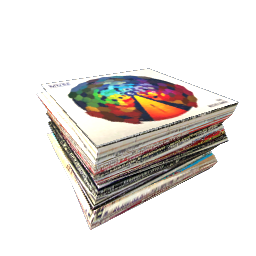 Vinyl Records (Stacked)- V7