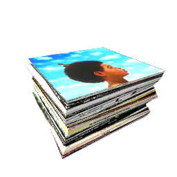 Vinyl Records (Stacked)- V11