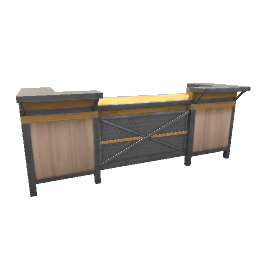 Vault Retail Counter- Light Brown