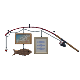 Fishing Wall Clutter- V2