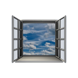 Decorative Window Seat- Sky