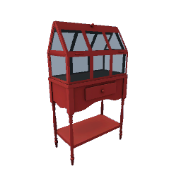Greenhouse Table- Red