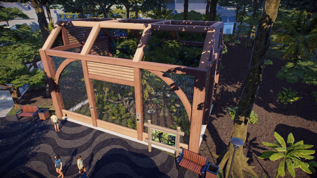 Tropical Aviary/miniexhibit