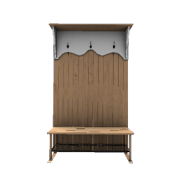 Hallway Cabinet- Light Wood