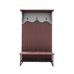 Hallway Cabinet- Pink
