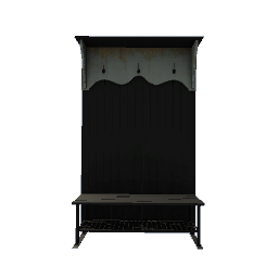Hallway Cabinet- Black
