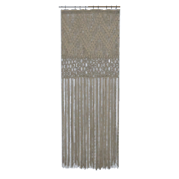 Macrame Curtain- Beige
