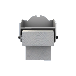 Paper Towel Shelf- White