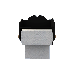 Paper Towel Shelf- Black