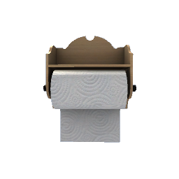 Paper Towel Shelf- Wood