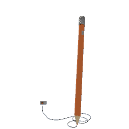 Pencil Lamp- Orange